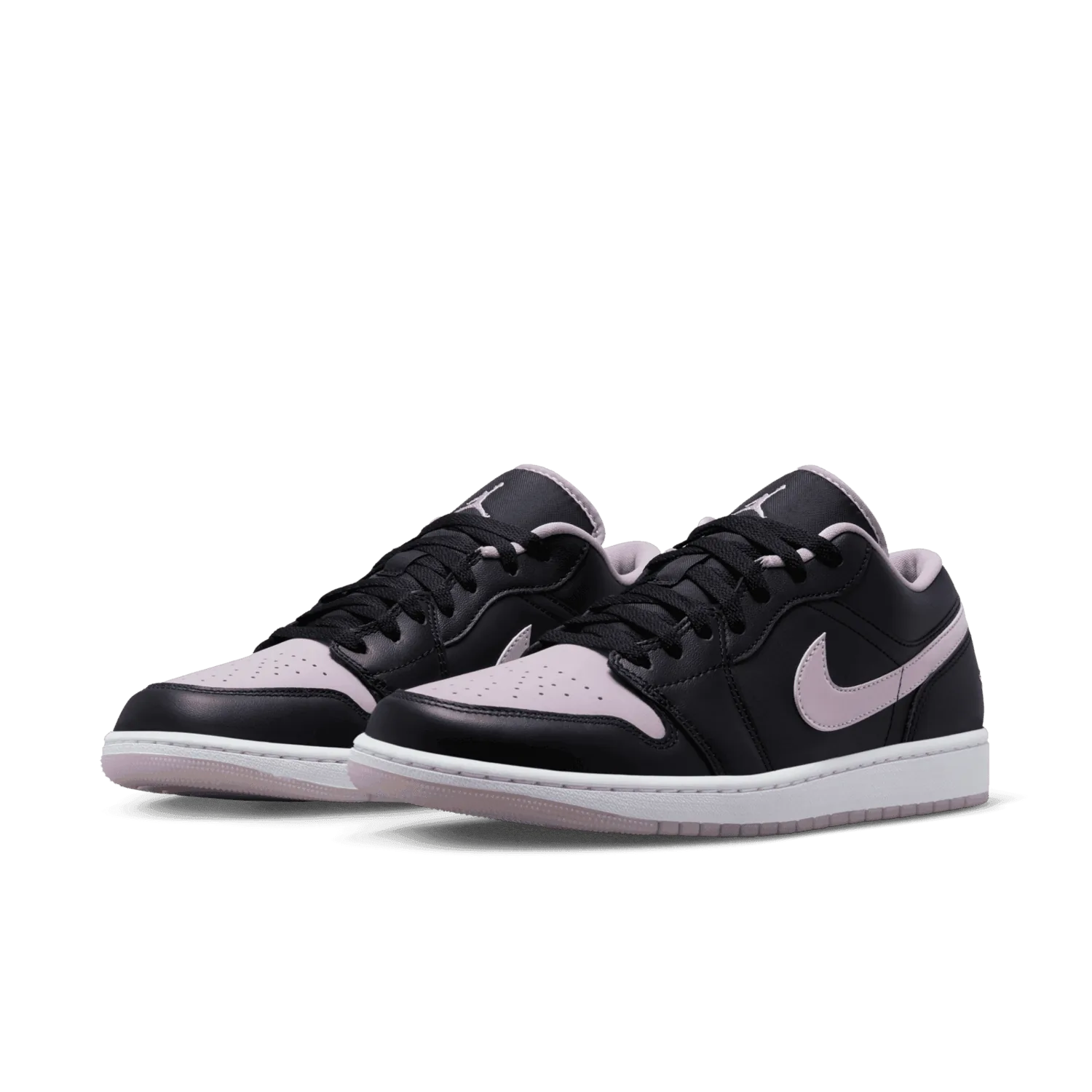 Air Jordan 1 Low SE Black Iced Lilac image 4