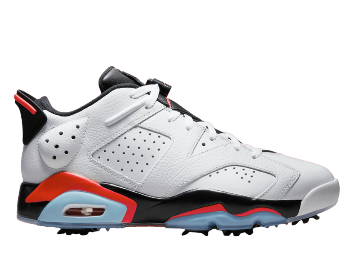 Air Jordan 6 Low Golf White Black Infrared 23