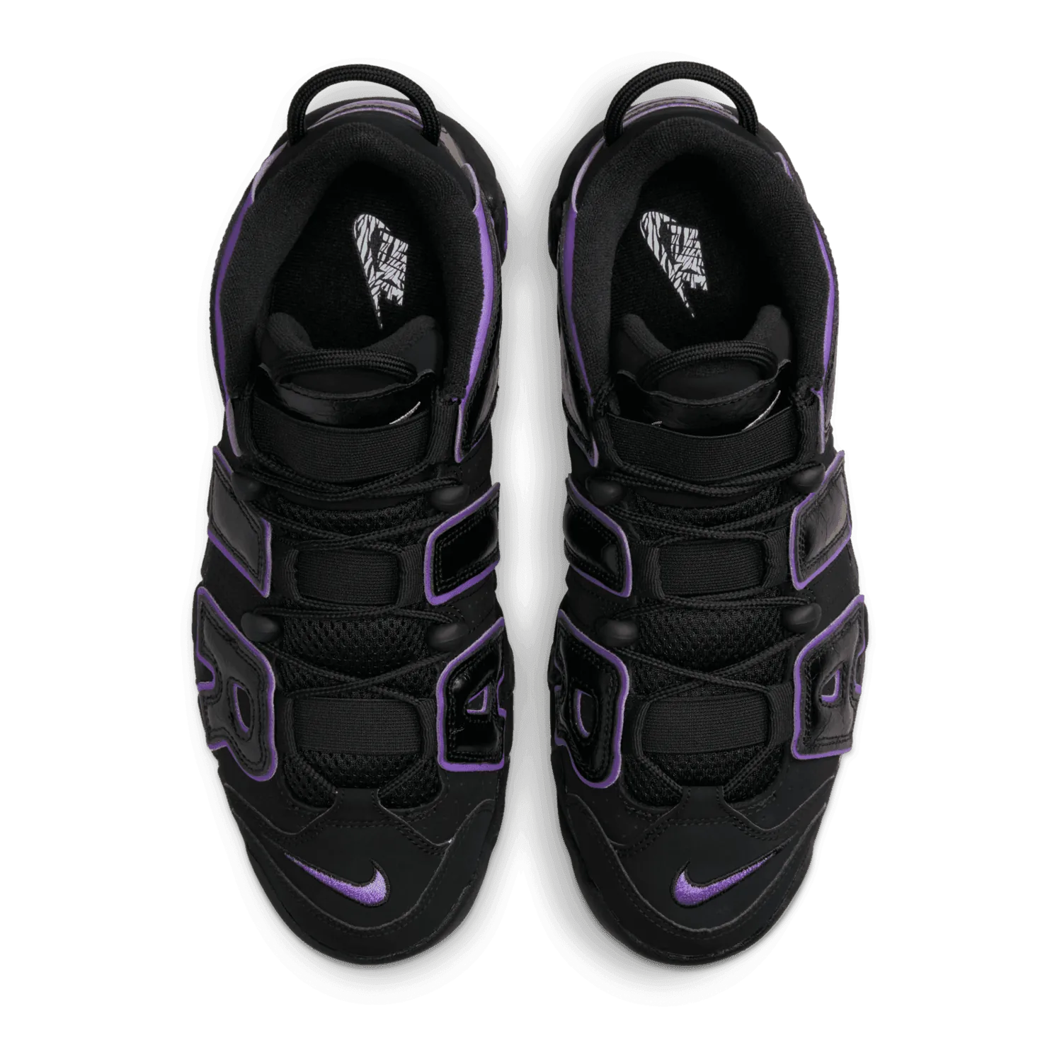 Nike Air More Uptempo Black Action Grape image 3