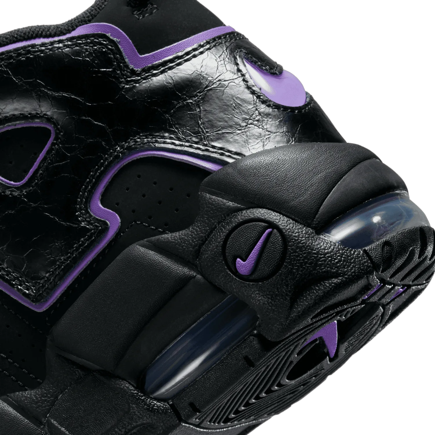 Nike Air More Uptempo Black Action Grape image 7