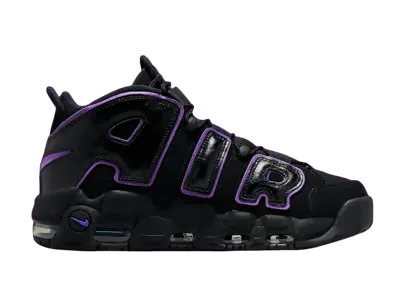 Nike Air More Uptempo Black Action Grape