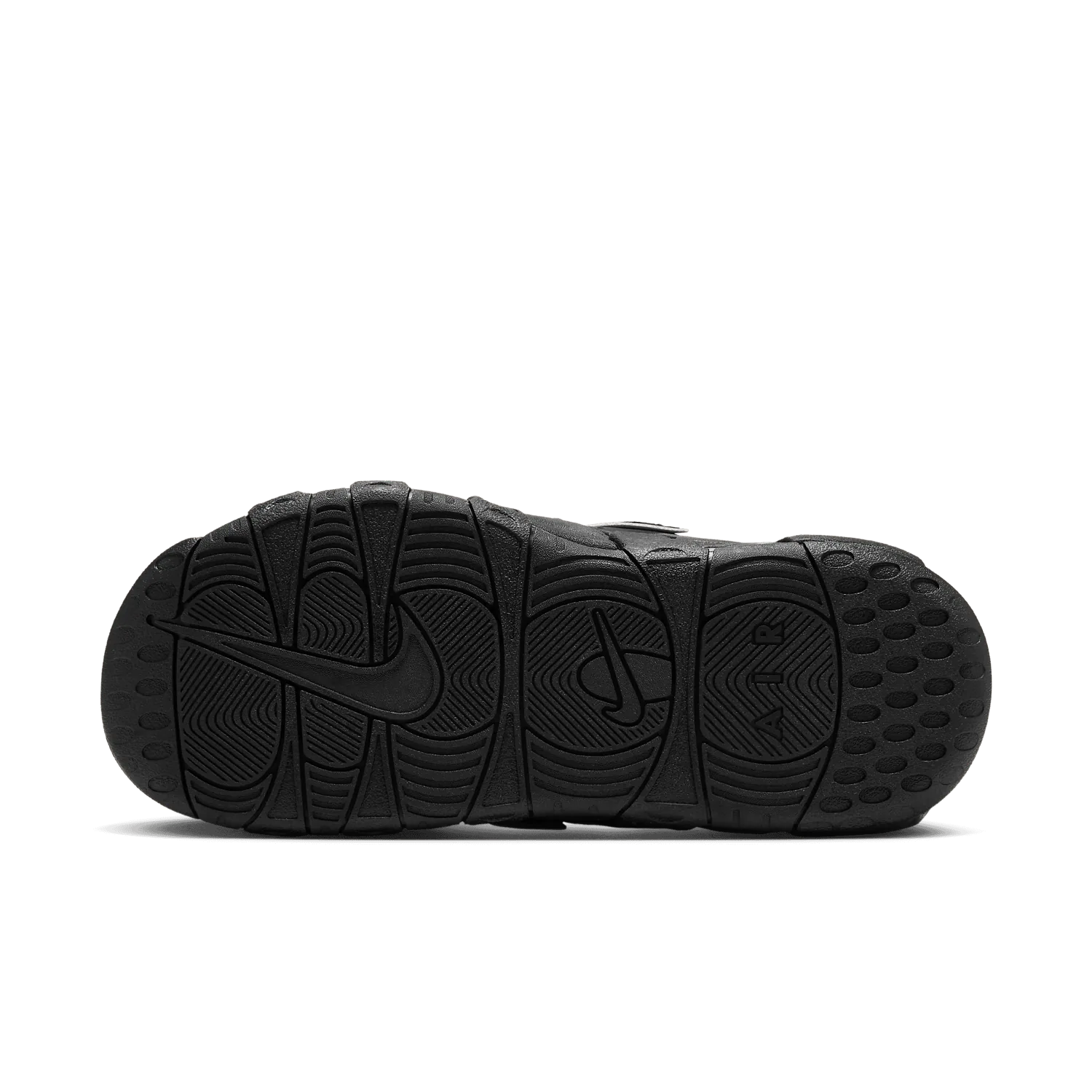 Nike Air More Uptempo Slide Black White image 3