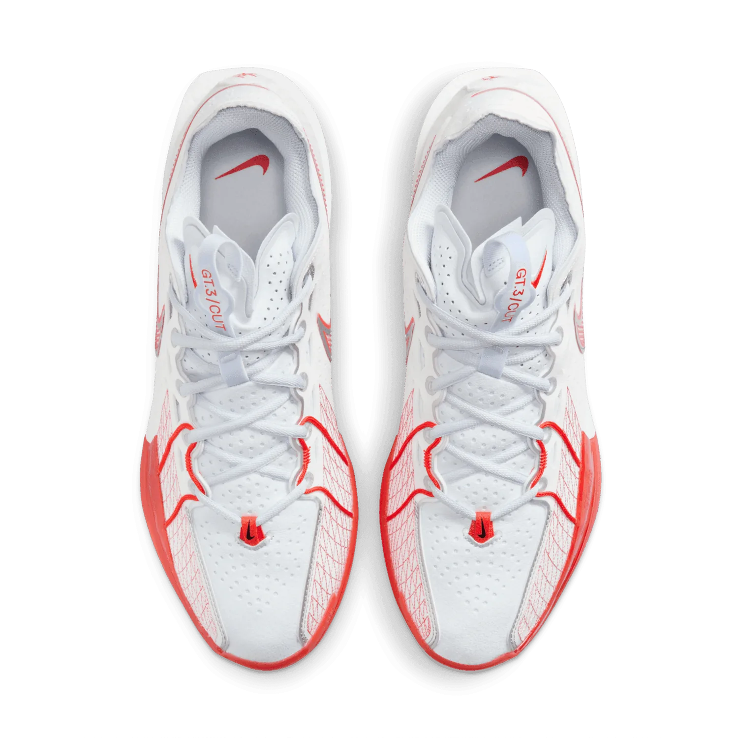 Nike Air Zoom GT Cut 3 Summit White Picante Red image 3