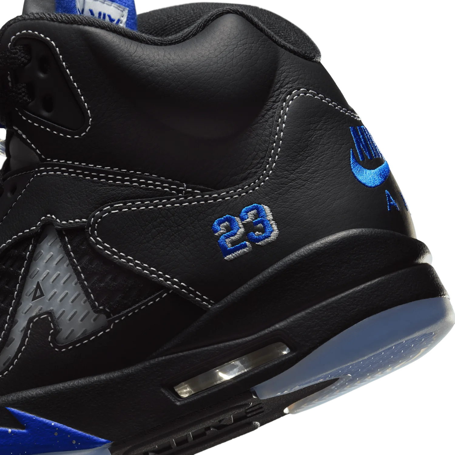 Air Jordan 5 Retro Awake NY Black Racer Blue image 6