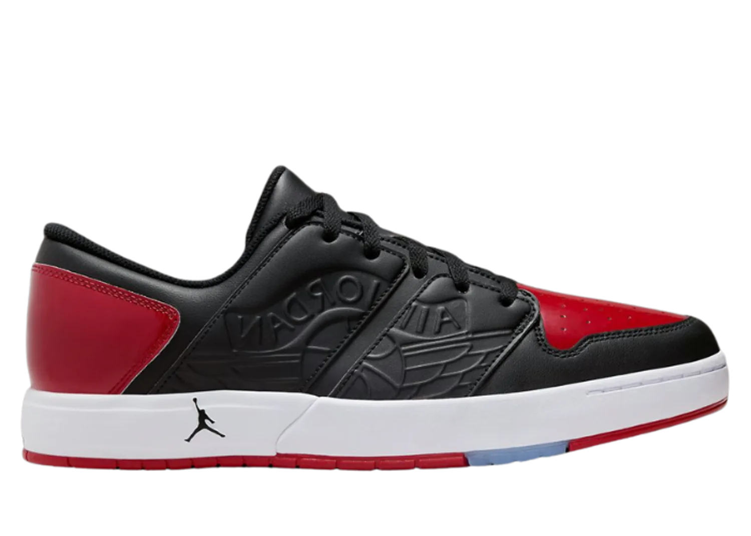 Air Jordan Nu Retro 1 Low Patent Bred