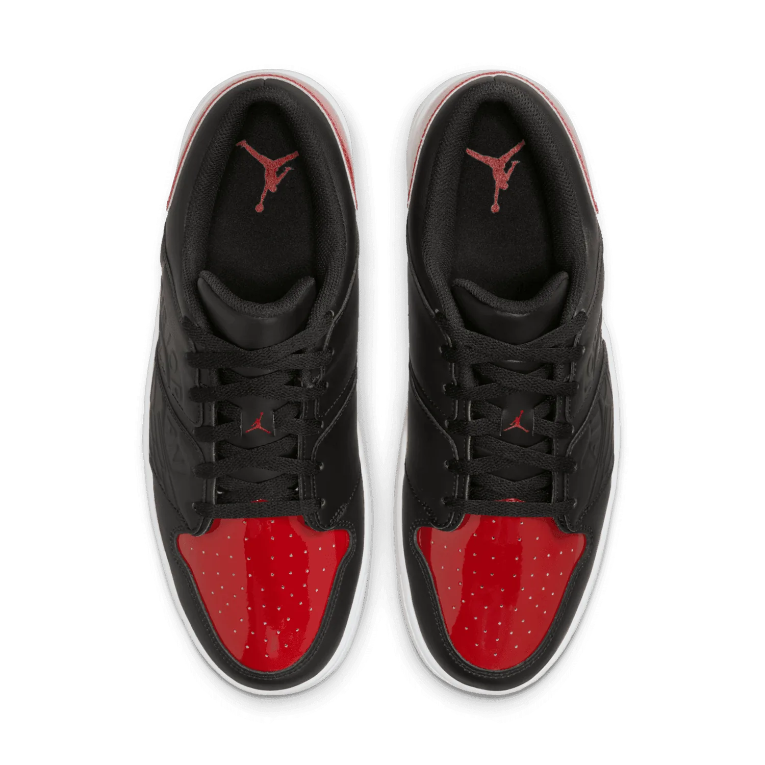 Air Jordan Nu Retro 1 Low Patent Bred image 3