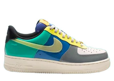 Nike Air Force 1 Low Patent Undefeated Topaz Gold