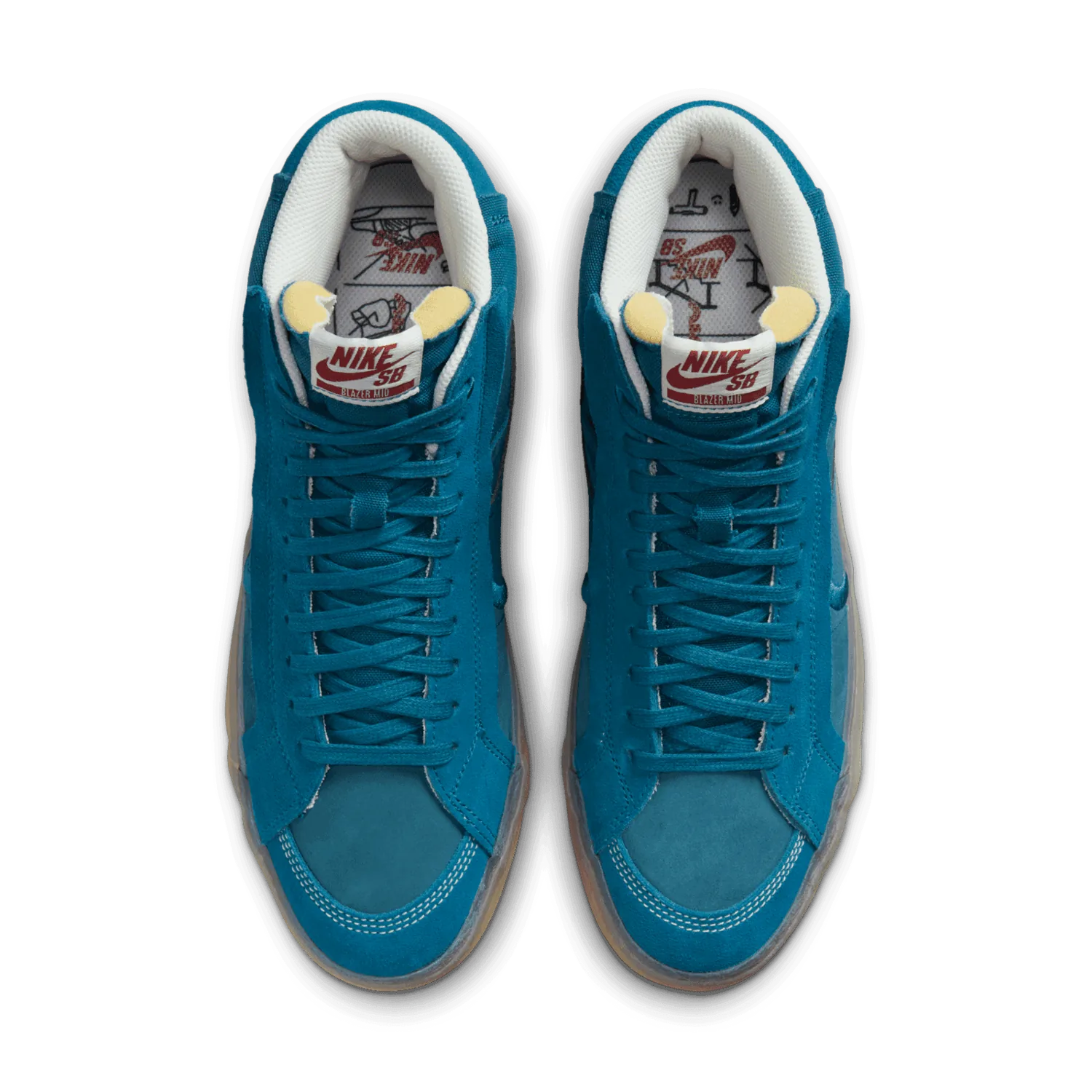 Nike SB Zoom Blazer Mid PRM Plus Green Abyss Gum image 5