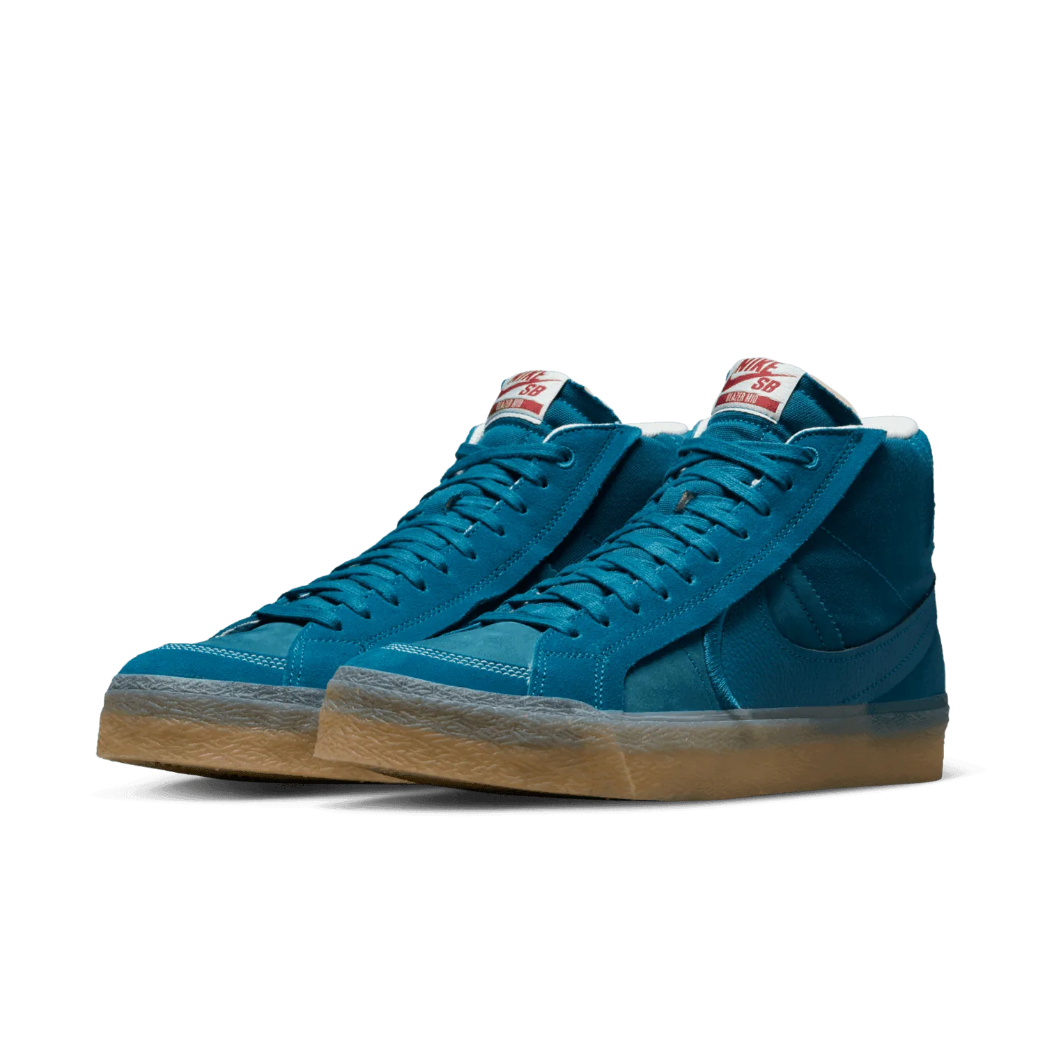 Nike SB Zoom Blazer Mid PRM Plus Green Abyss Gum image 7