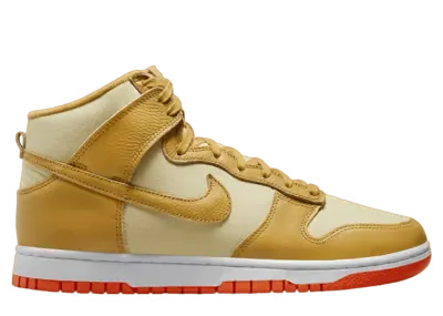 Nike Dunk High Premium Gold Orange