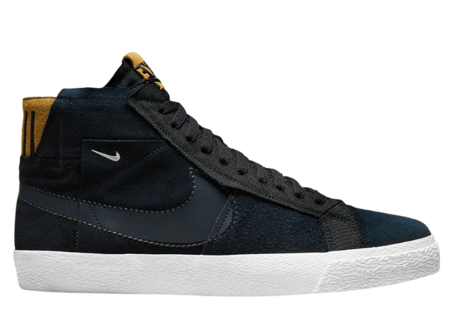 Nike SB Zoom Blazer Mid Patchwork Black