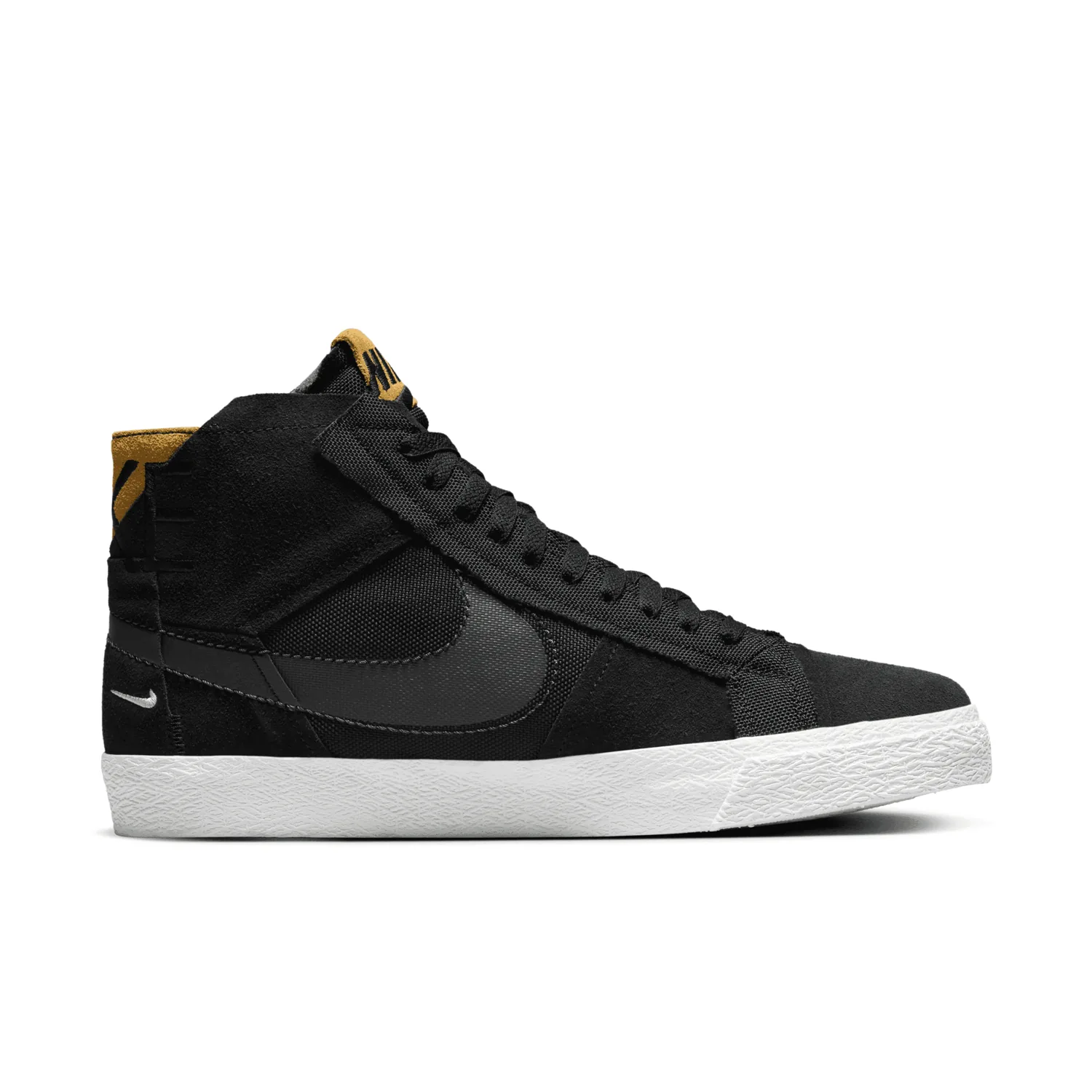 Nike SB Zoom Blazer Mid Patchwork Black image 2