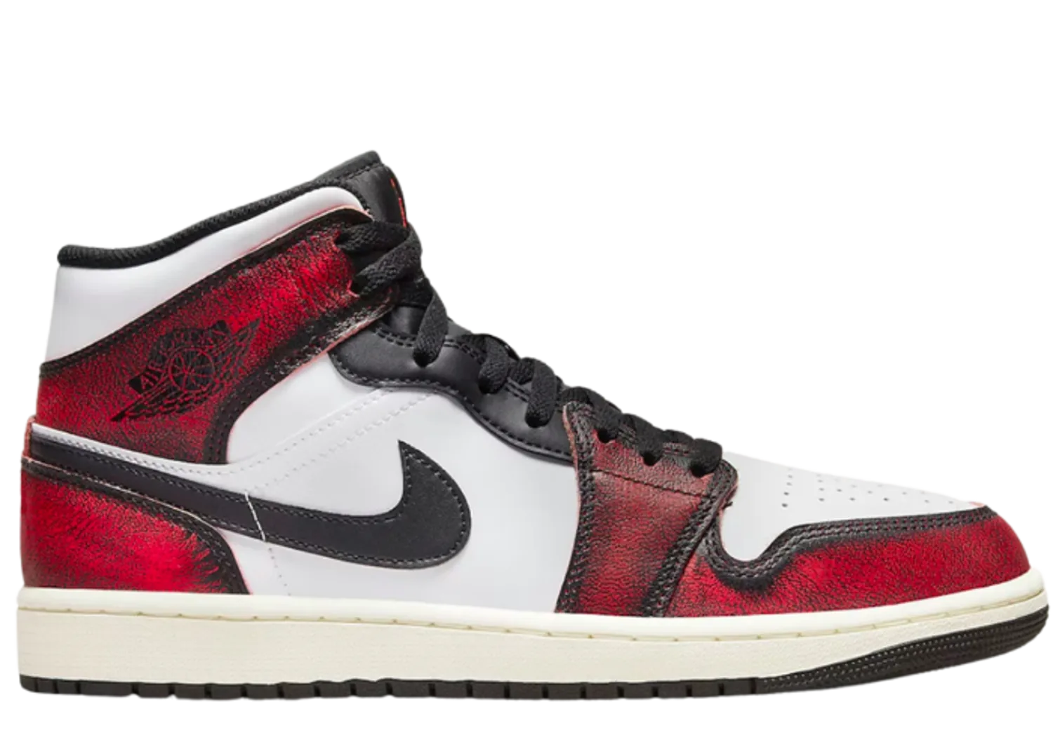 Jordan 1 Mid Wear-Away Chicago