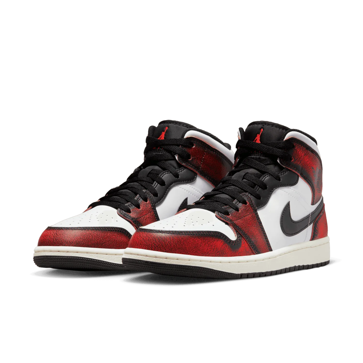 Jordan 1 Mid Wear-Away Chicago image 4