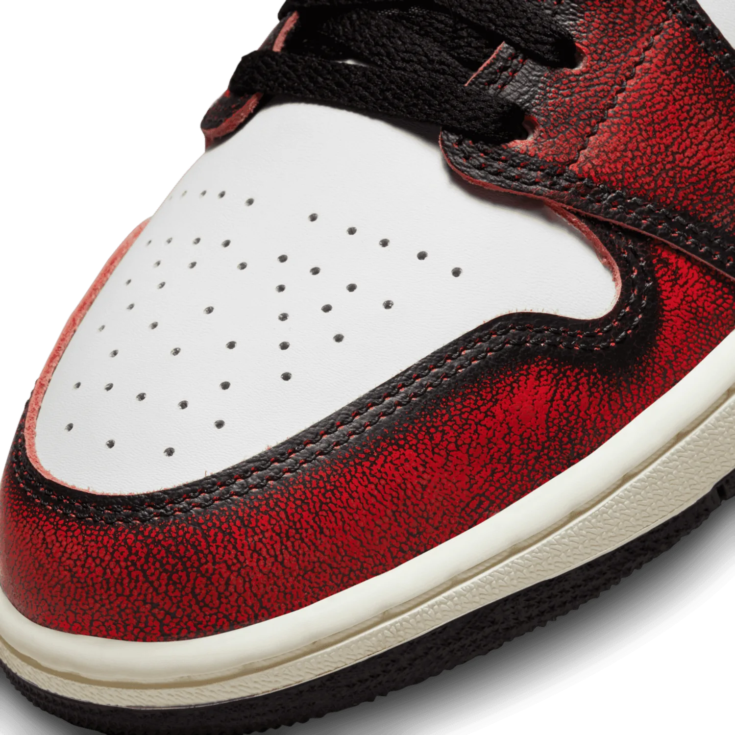 Jordan 1 Mid Wear-Away Chicago image 6