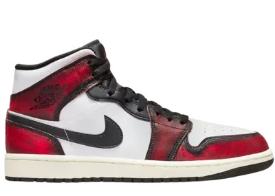 Jordan 1 Mid Wear-Away Chicago