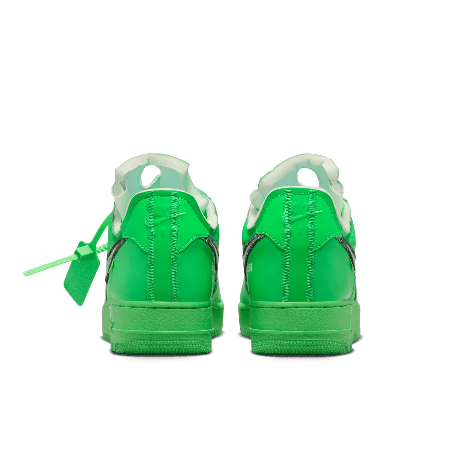 Nike Air Force 1 Low Off-White Light Green Spark BKM image 6