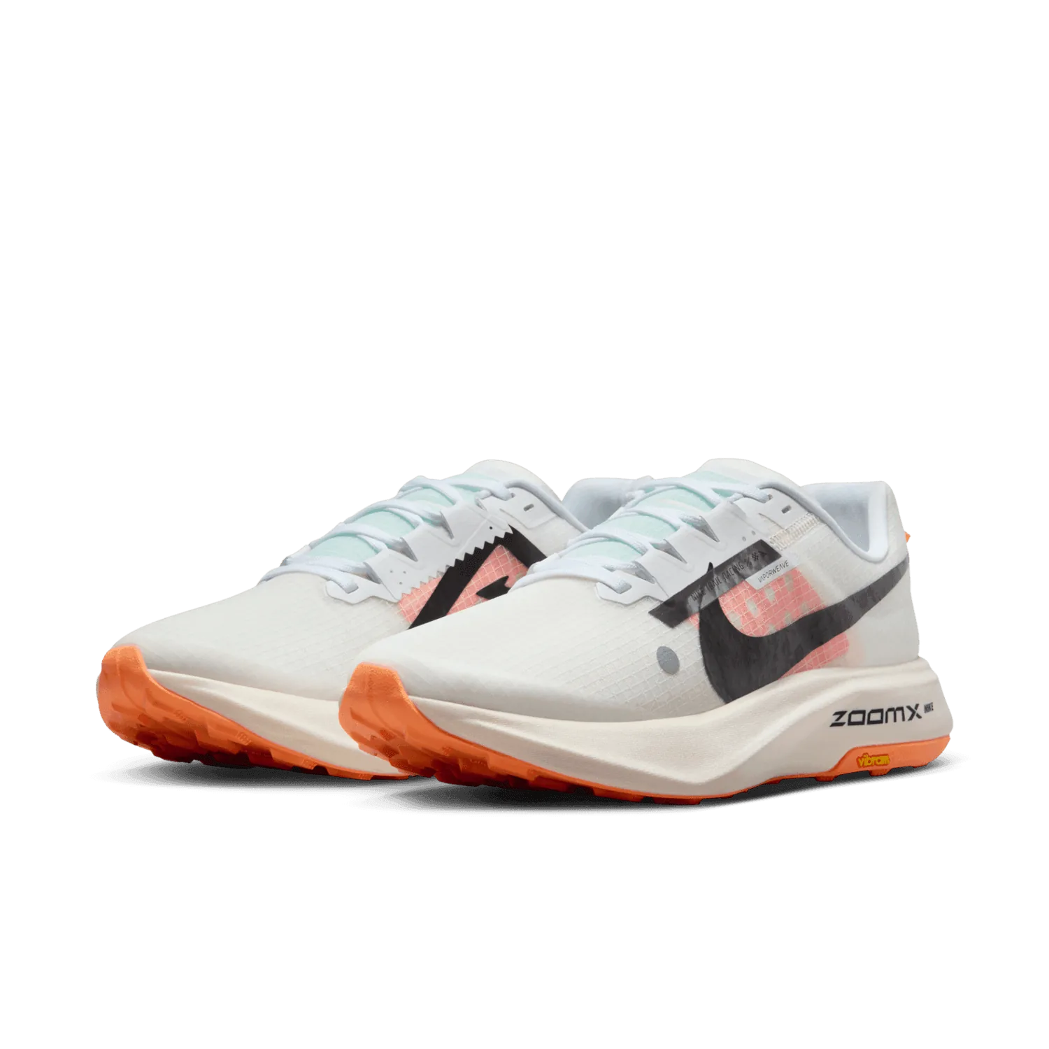 Nike ZoomX Ultrafly Trail White Black Total Orange image 4