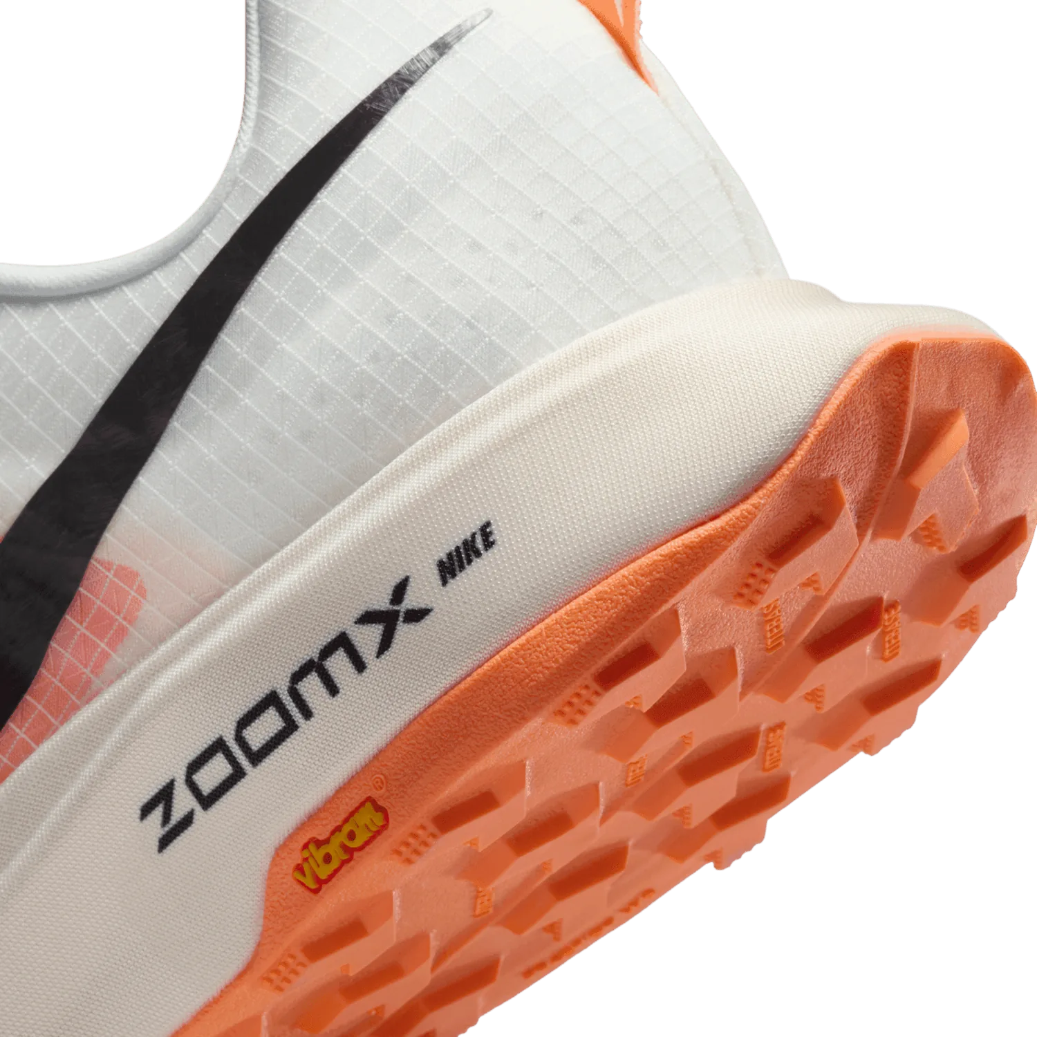 Nike ZoomX Ultrafly Trail White Black Total Orange image 7