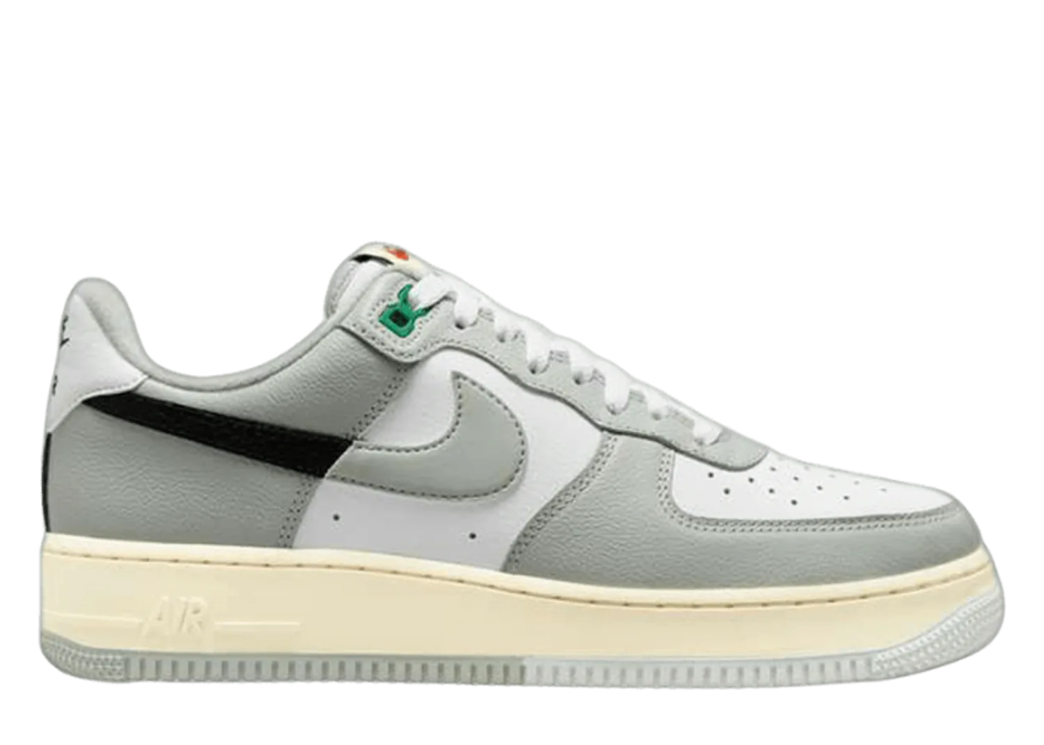 Nike Air Force 1 Low Split Light Silver Black White
