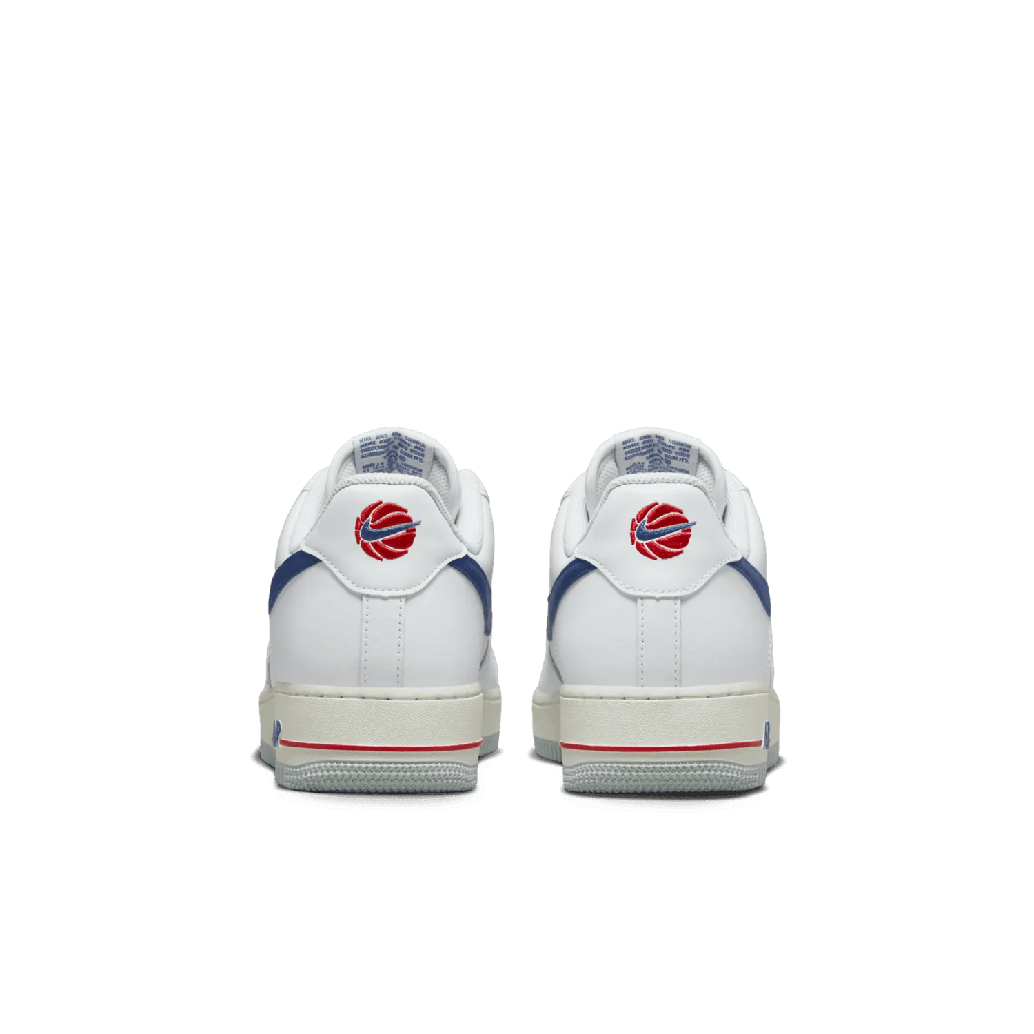 Nike Air Force 1 Low Milan White Blue Red image 5