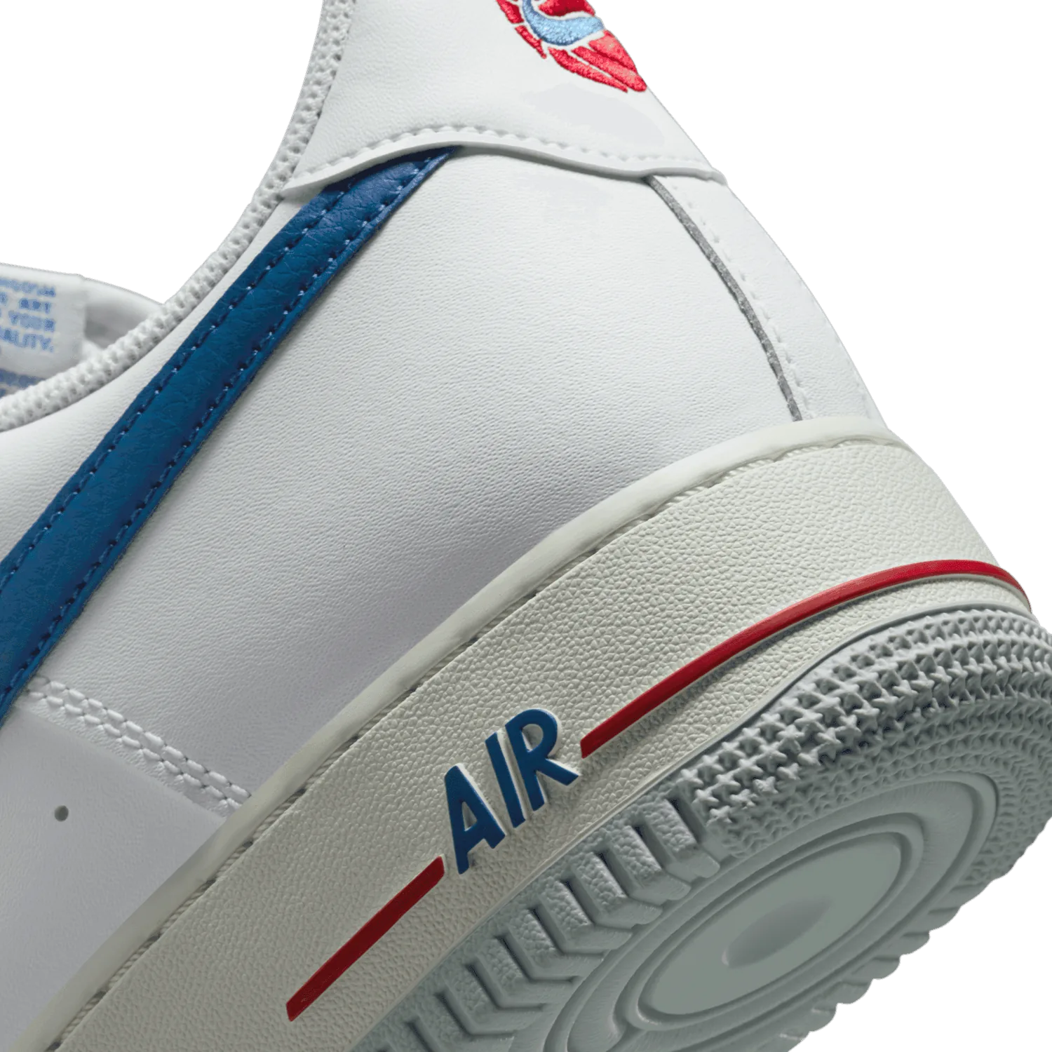 Nike Air Force 1 Low Milan White Blue Red image 7