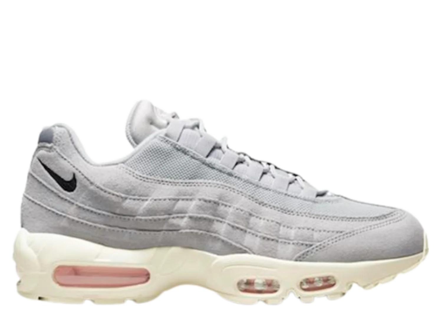 Nike Air Max 95 Grey Fog and Pink Foam