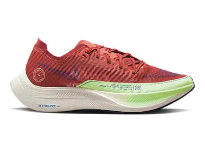 Nike ZoomX Vaporfly Next% 2 Red Clay Ghost Green