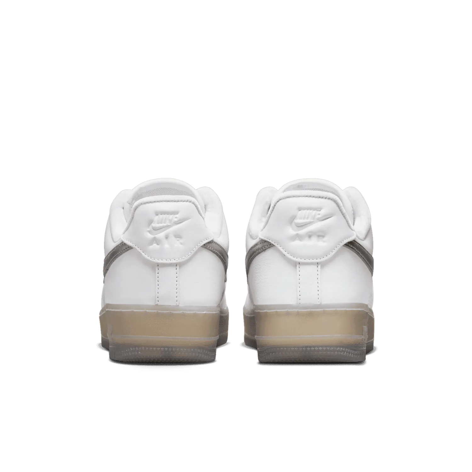 Nike Air Force 1 Low Premium White Metallic Silver image 5