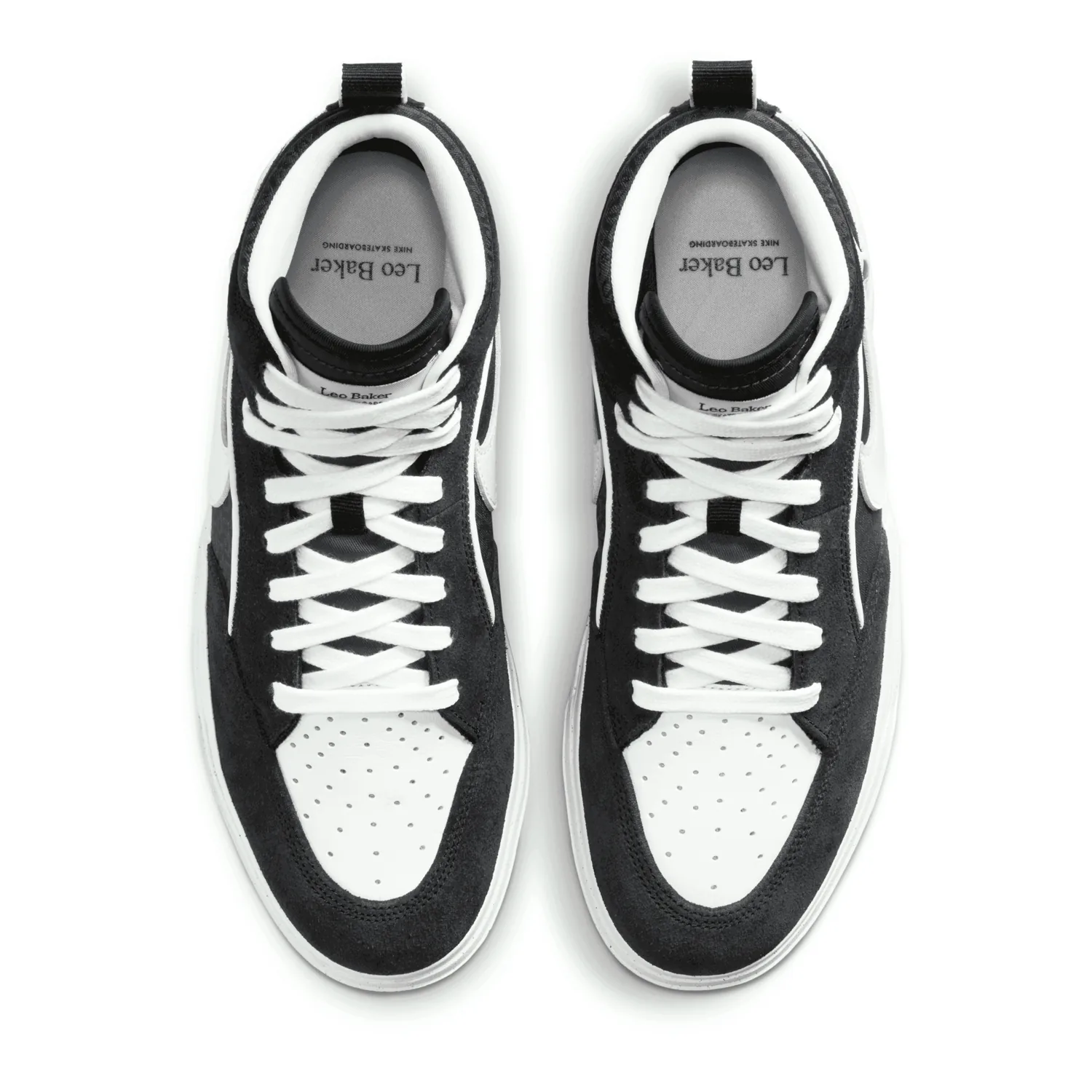 Nike SB React Leo Black White image 4