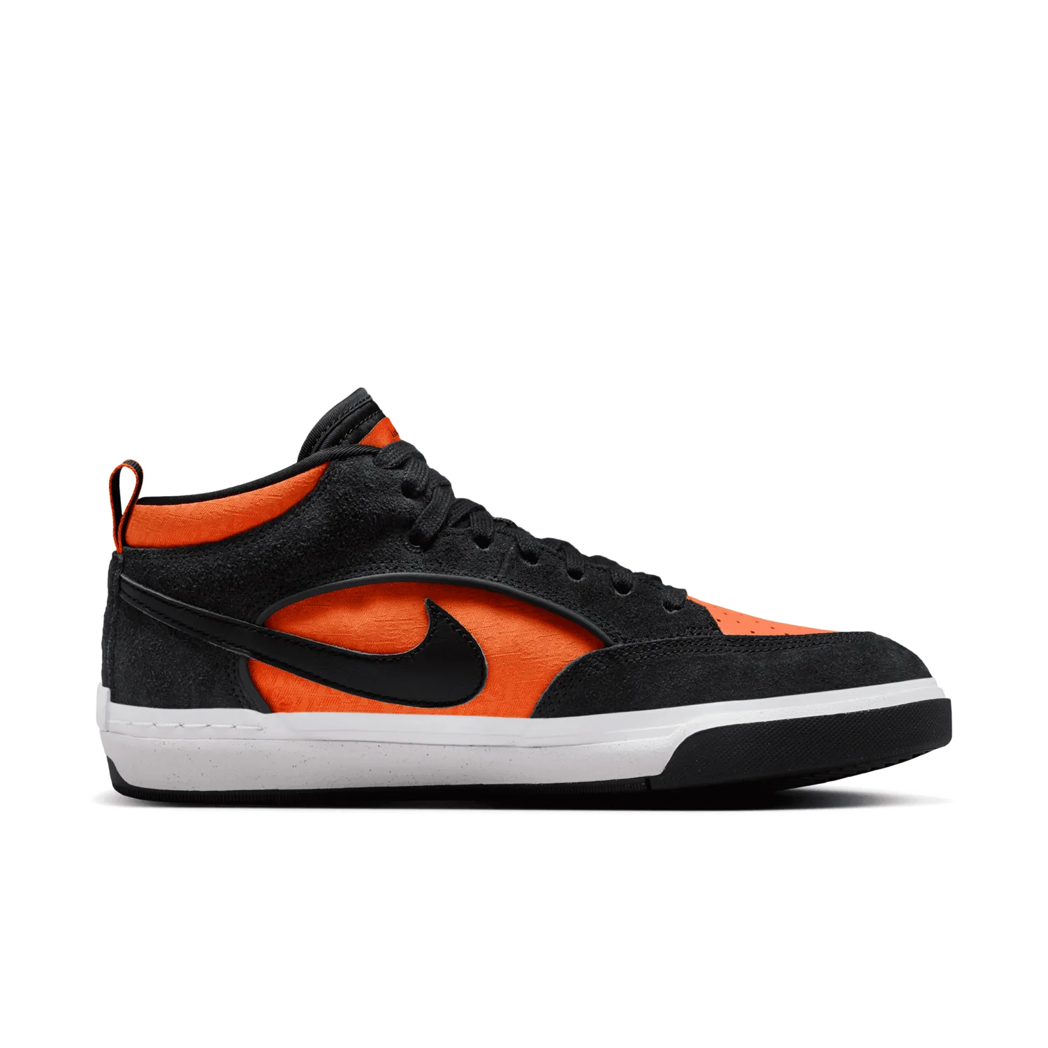 Nike SB React Leo Black Electro Orange image 3