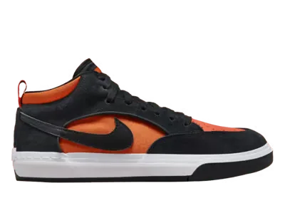 Nike SB React Leo Black Electro Orange