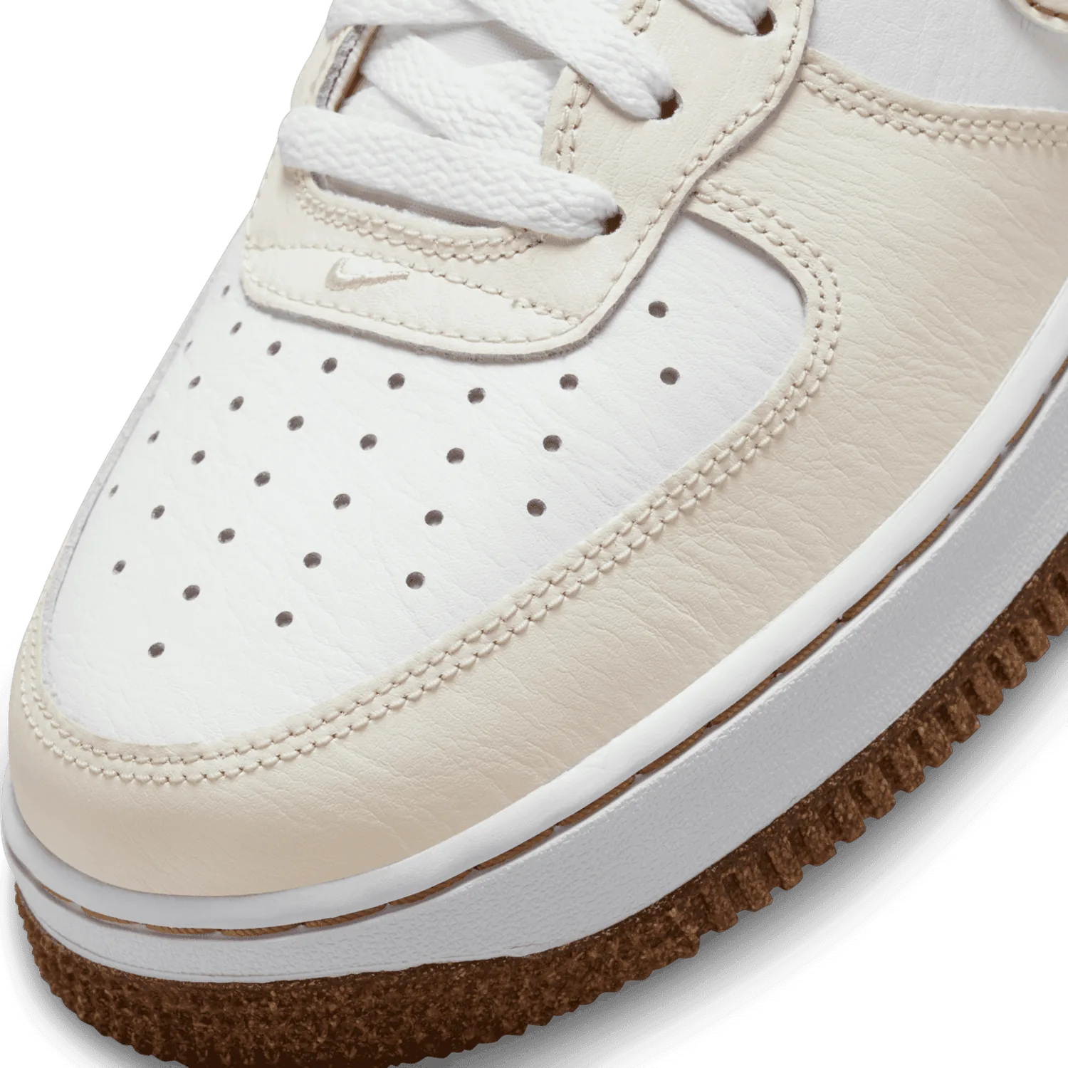 Nike Air Force 1 High EMB Phantom Elemental Gold image 6