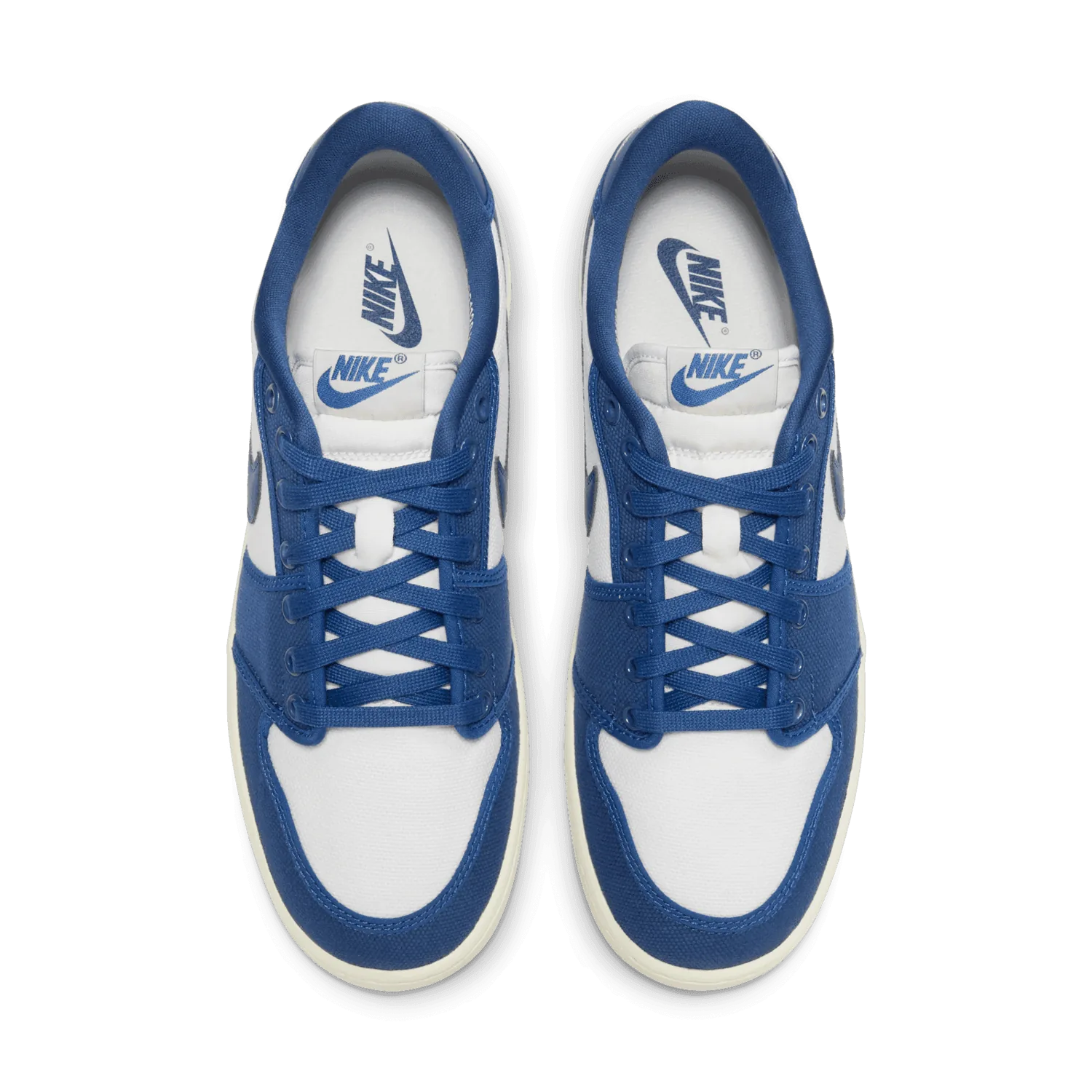 Air Jordan 1 AJKO Low White Dark Royal image 3