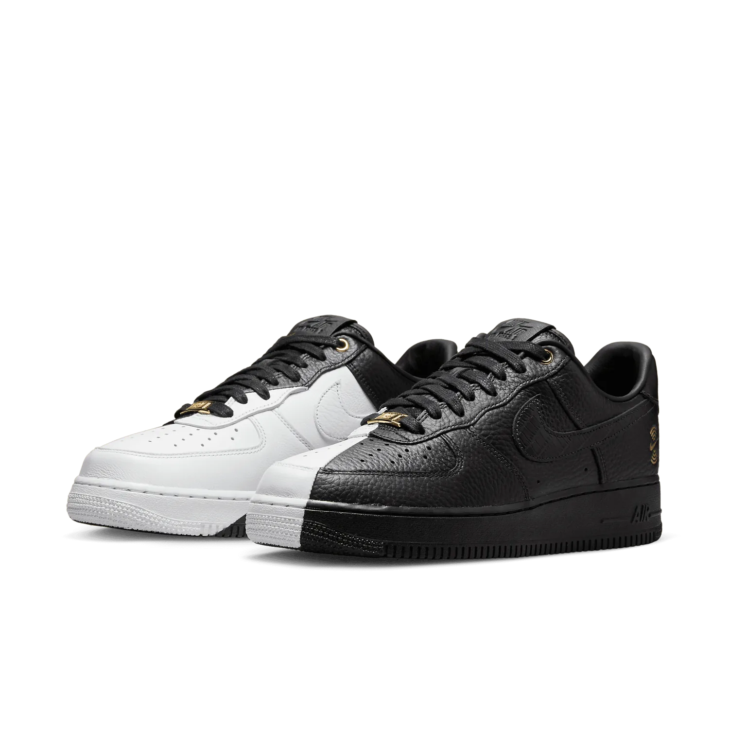 Nike Air Force 1 Low 40th Anniversary Edition Split Black White image 4