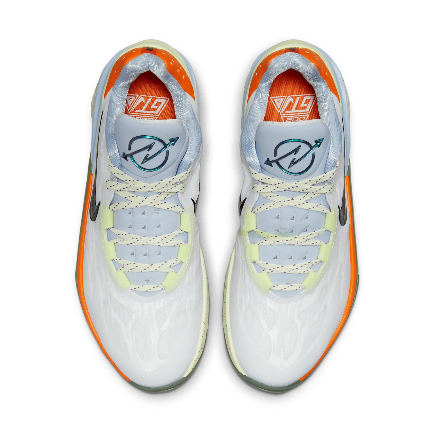 Nike Air Zoom GT Cut 2 White Ice Blue Orange image 3