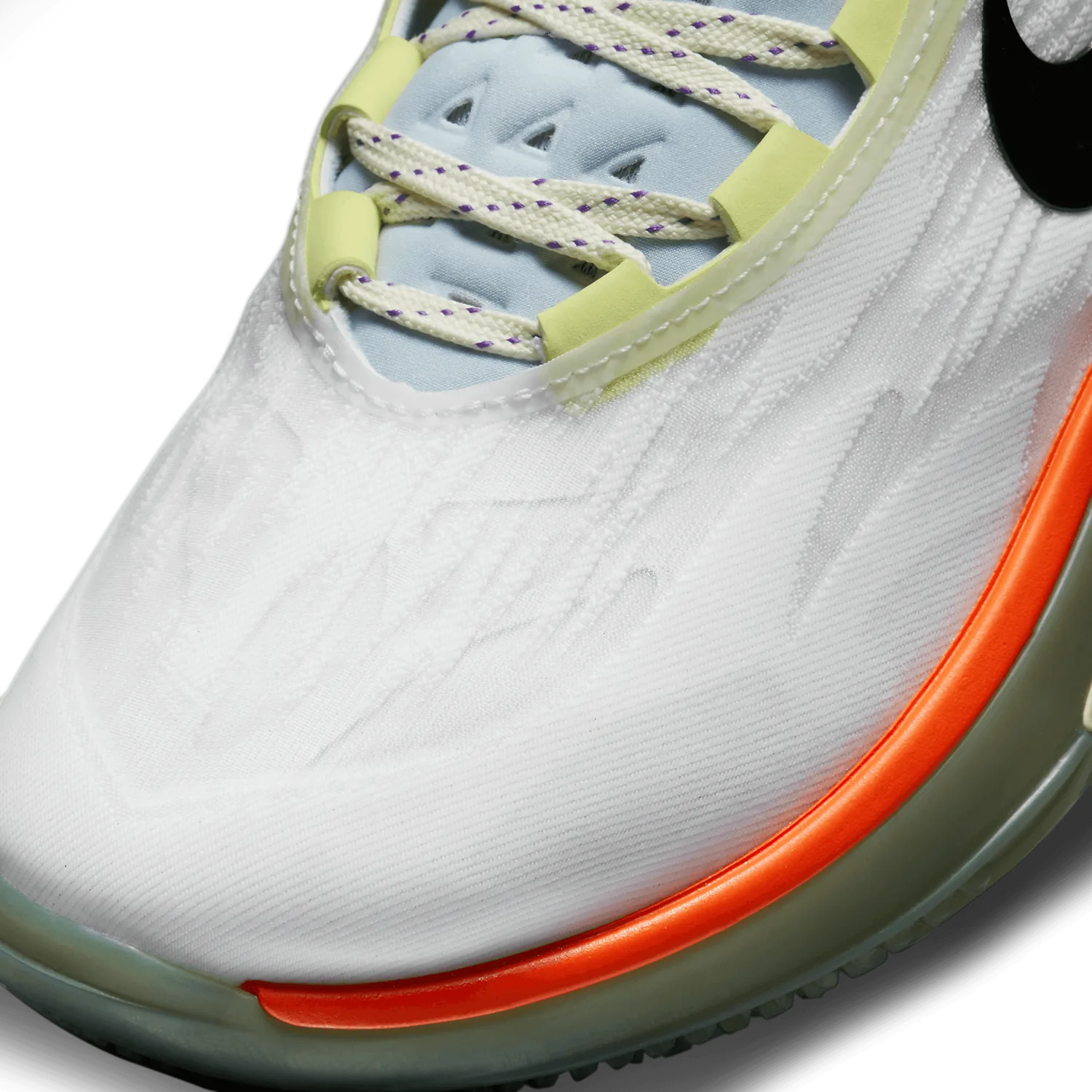 Nike Air Zoom GT Cut 2 White Ice Blue Orange image 6