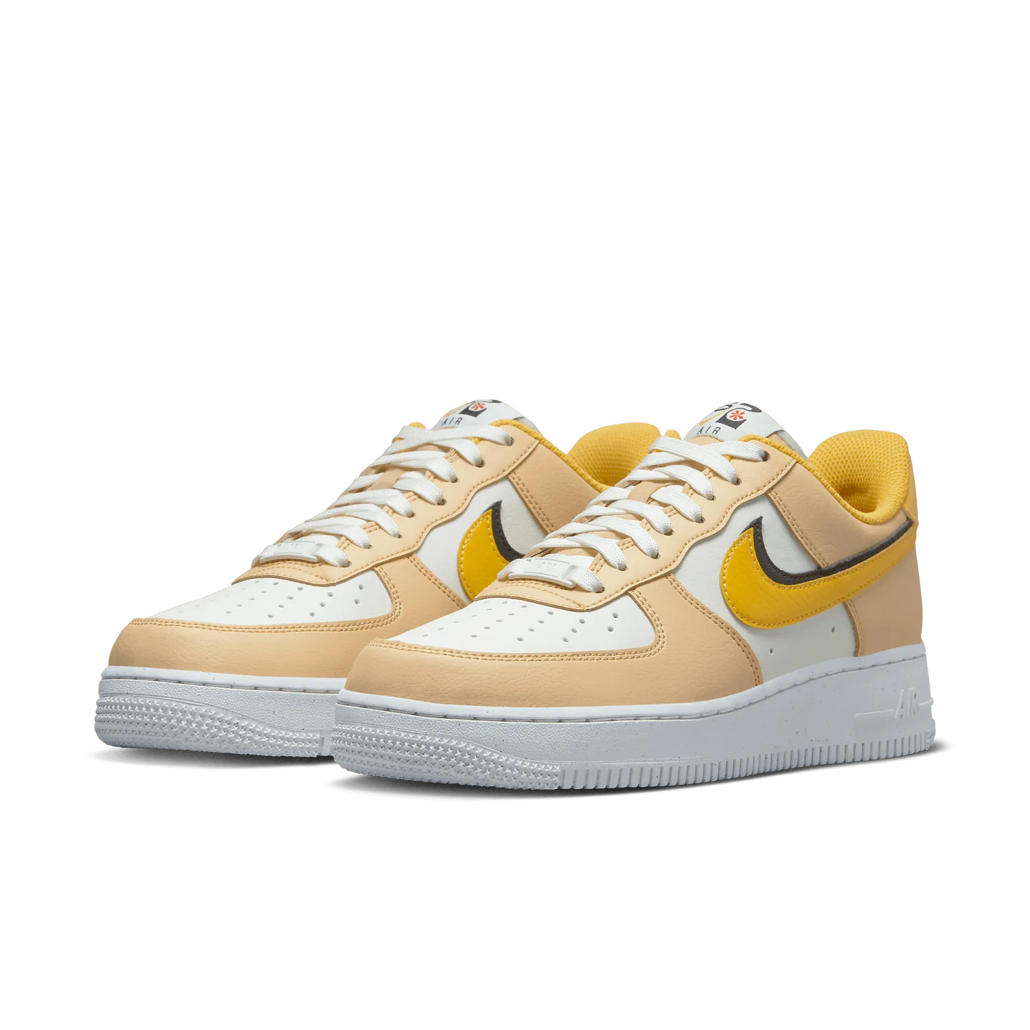 Nike Air Force 1 Low 82 Tan White Yellow image 4