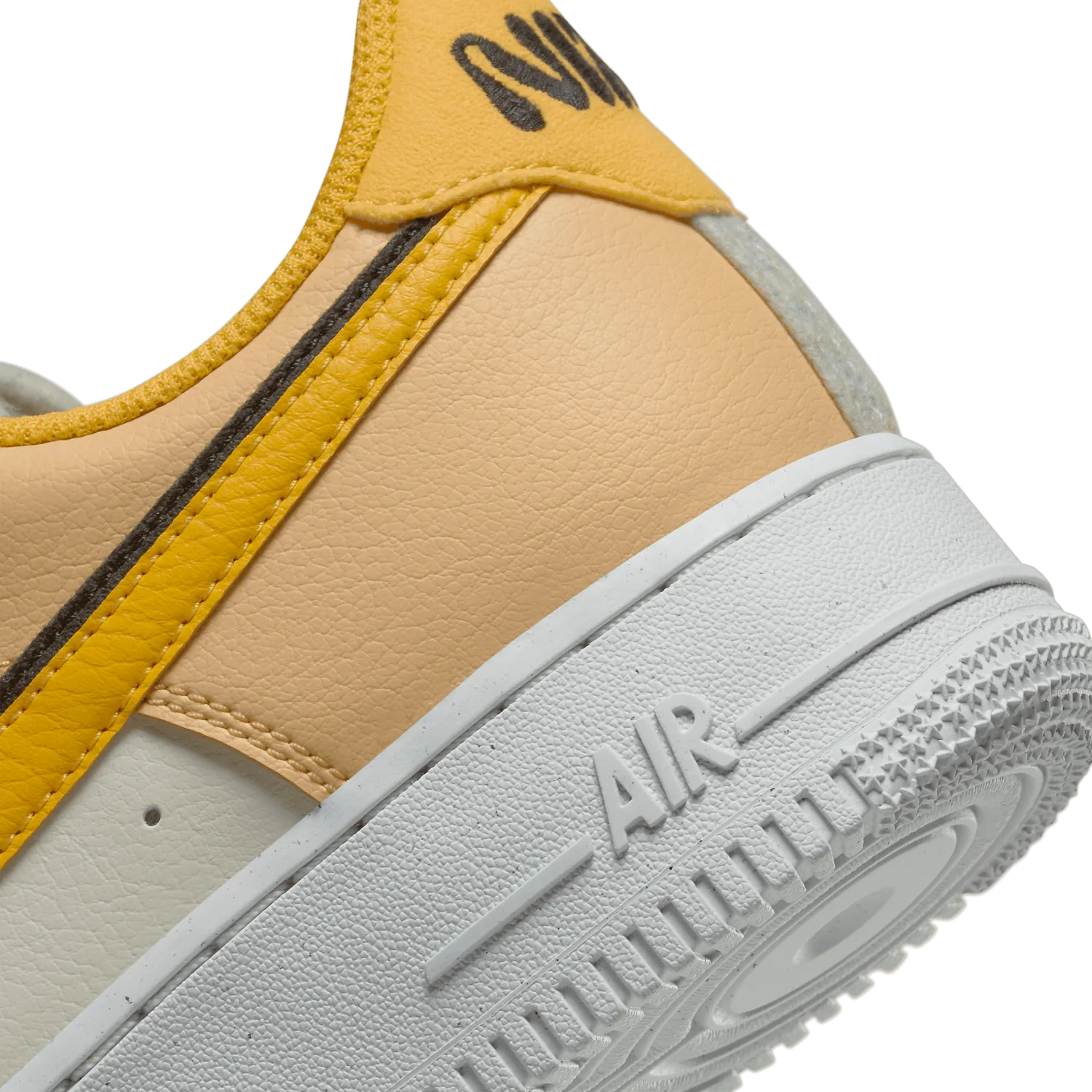 Nike Air Force 1 Low 82 Tan White Yellow image 7