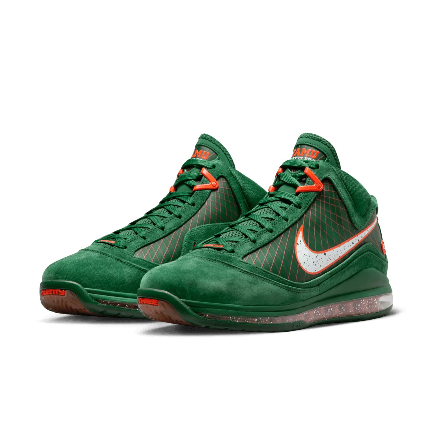 Nike LeBron 7 FAMU Green image 6