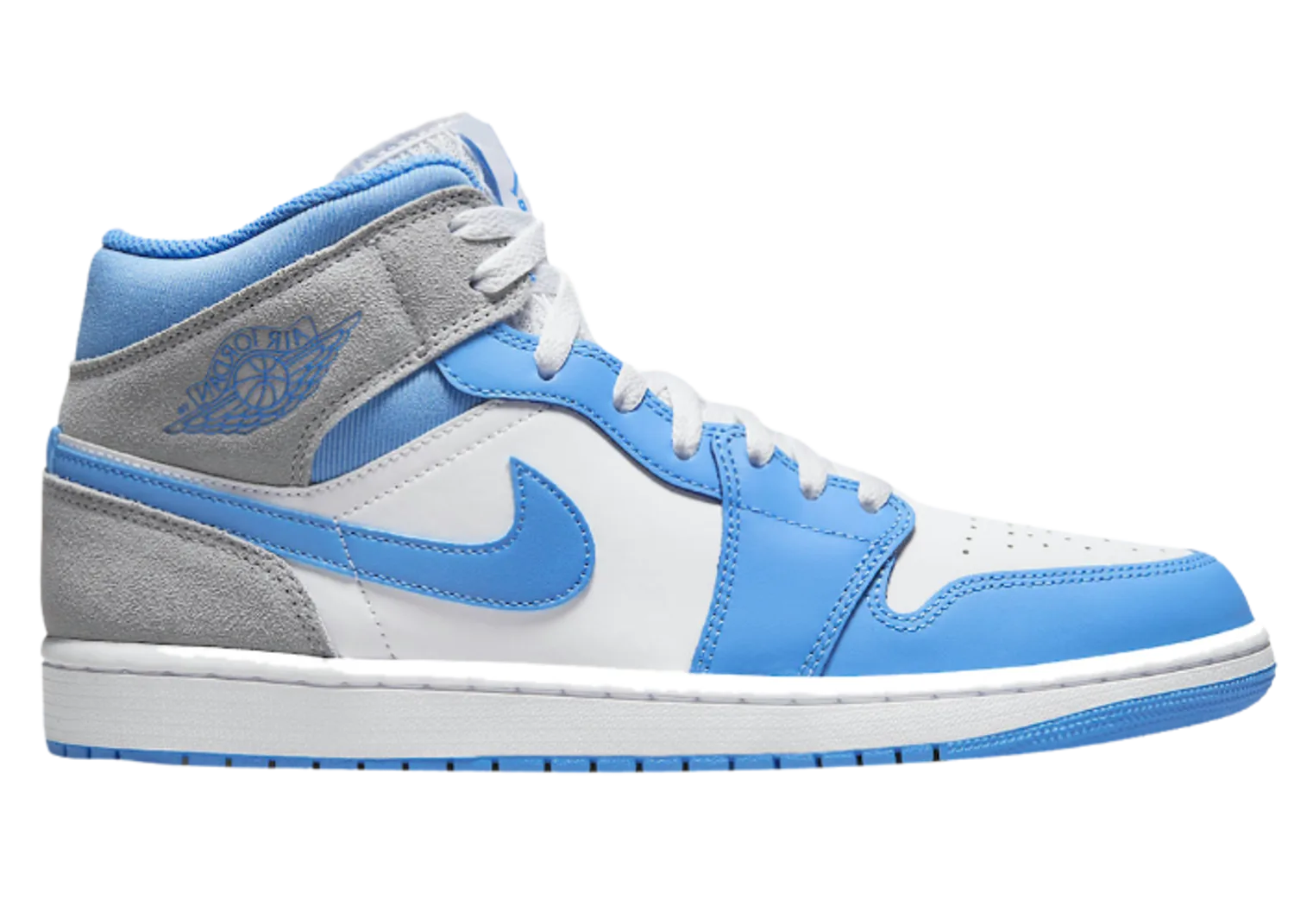 Jordan 1 Mid University Blue Grey