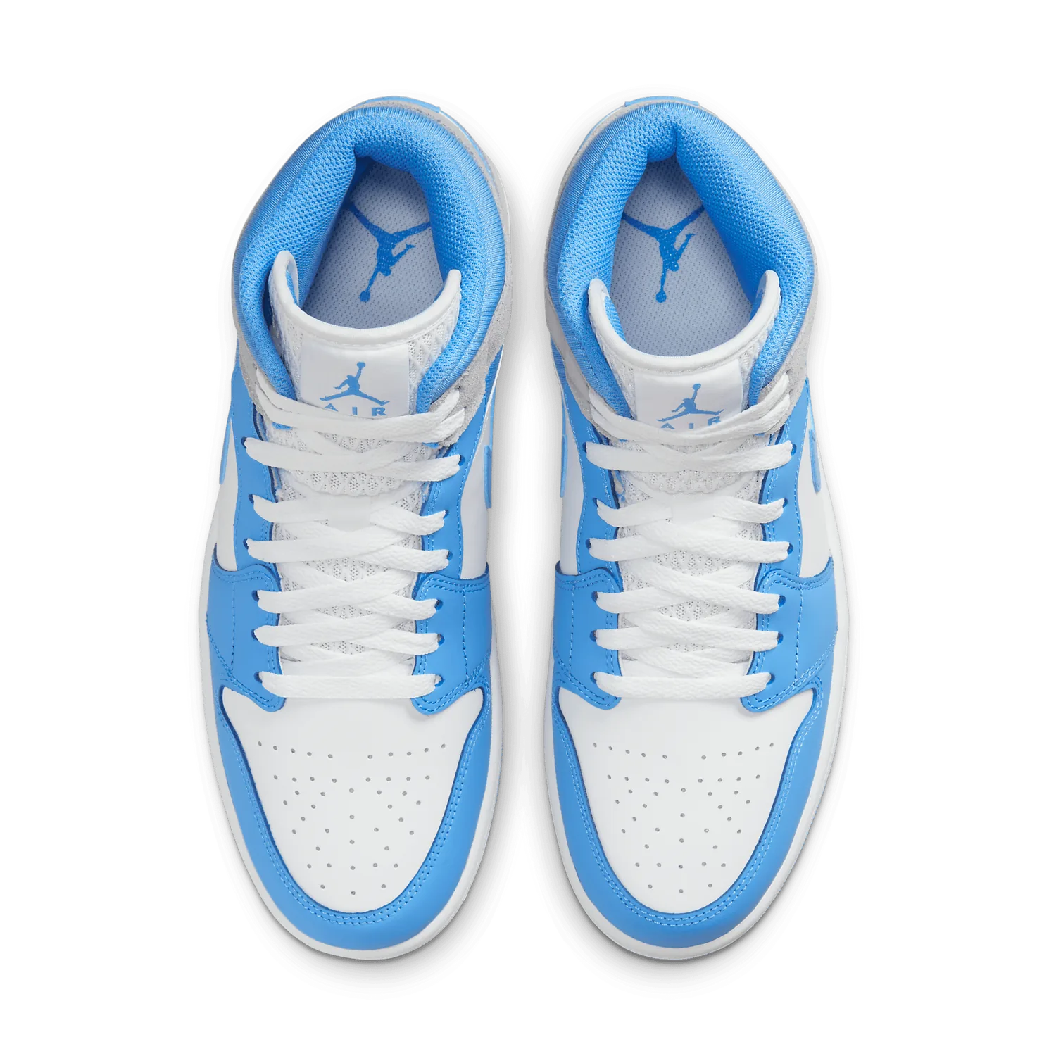 Jordan 1 Mid University Blue Grey image 3