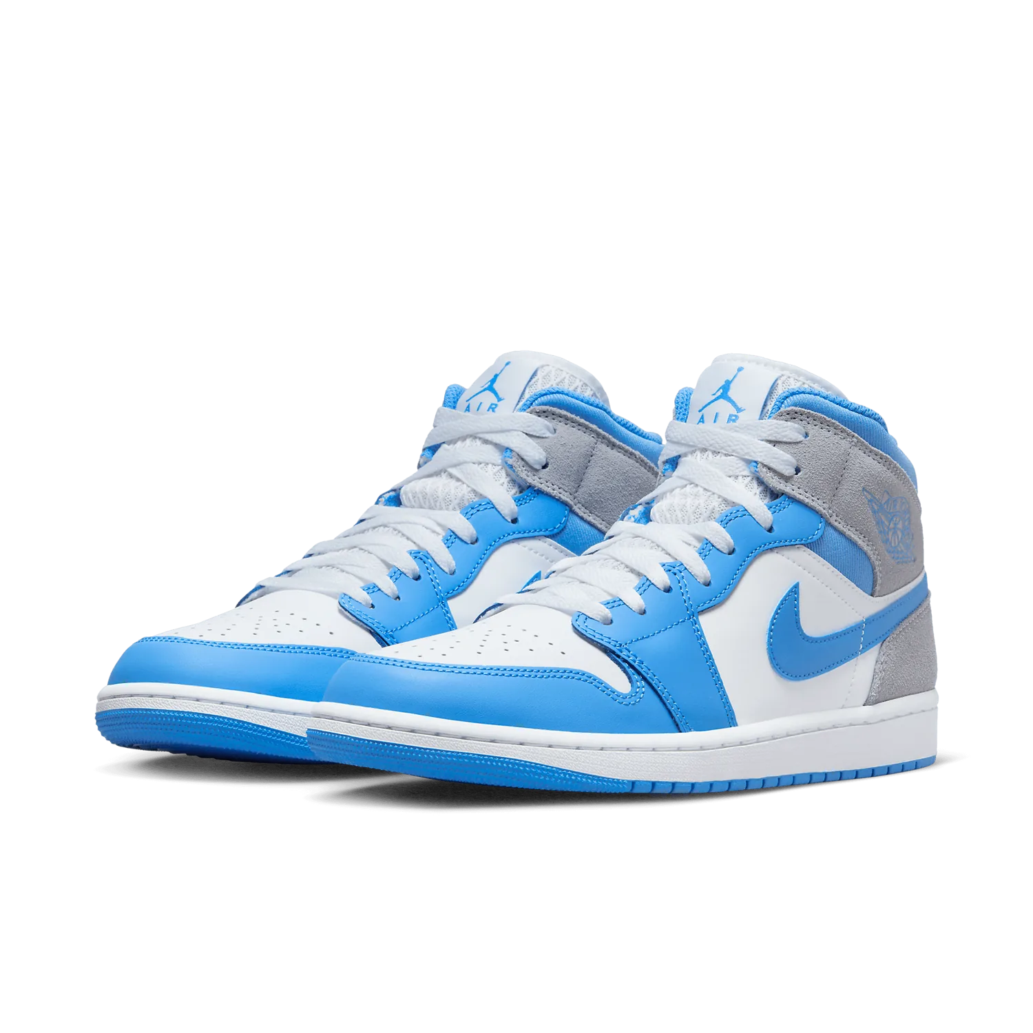 Jordan 1 Mid University Blue Grey image 4
