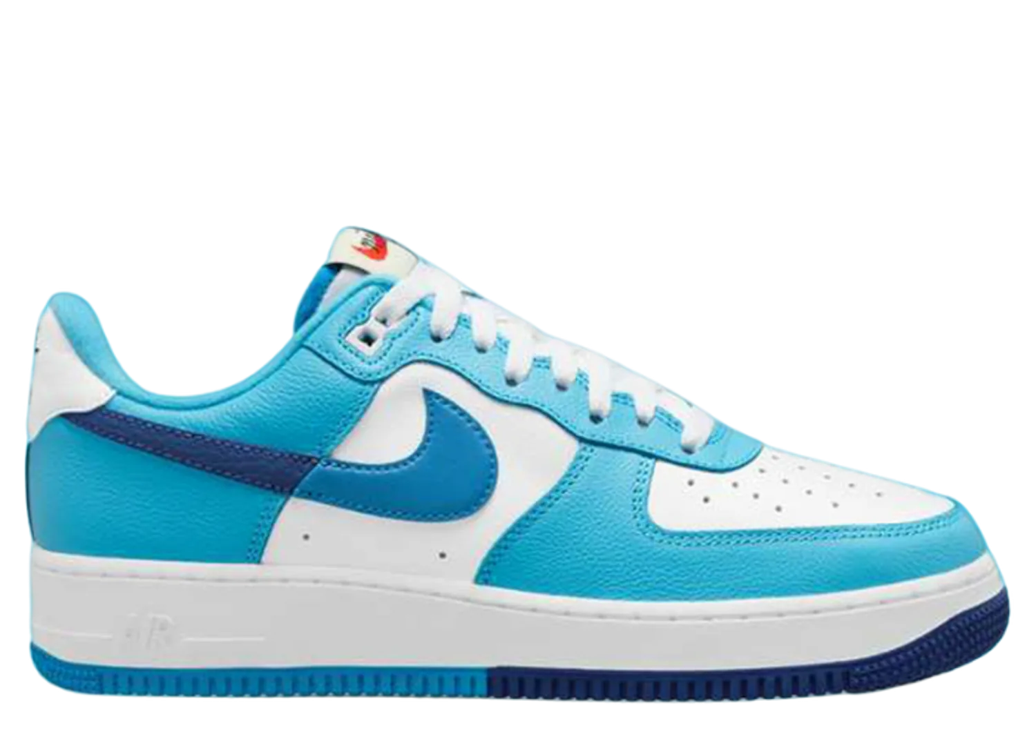 Nike Air Force 1 Low Split Light Photo Blue Deep Royal Blue