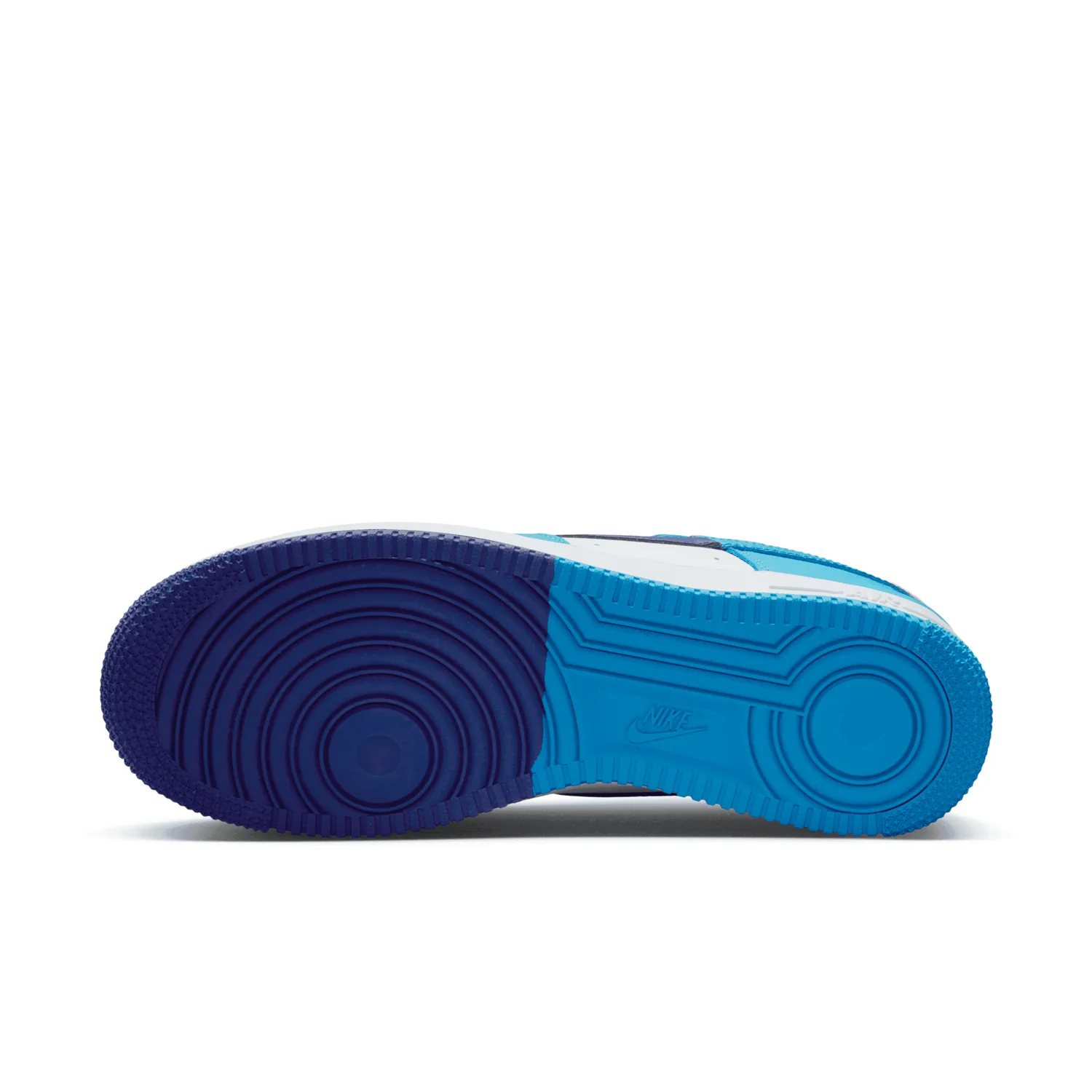 Nike Air Force 1 Low Split Light Photo Blue Deep Royal Blue image 3