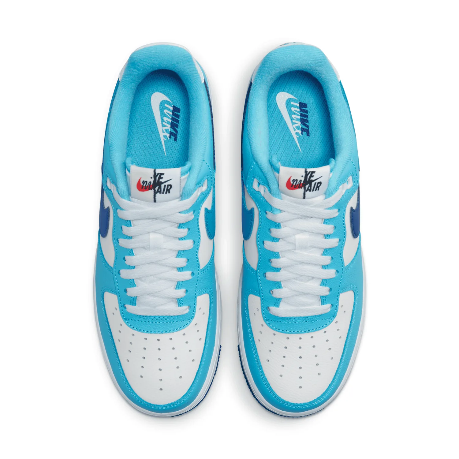 Nike Air Force 1 Low Split Light Photo Blue Deep Royal Blue image 4