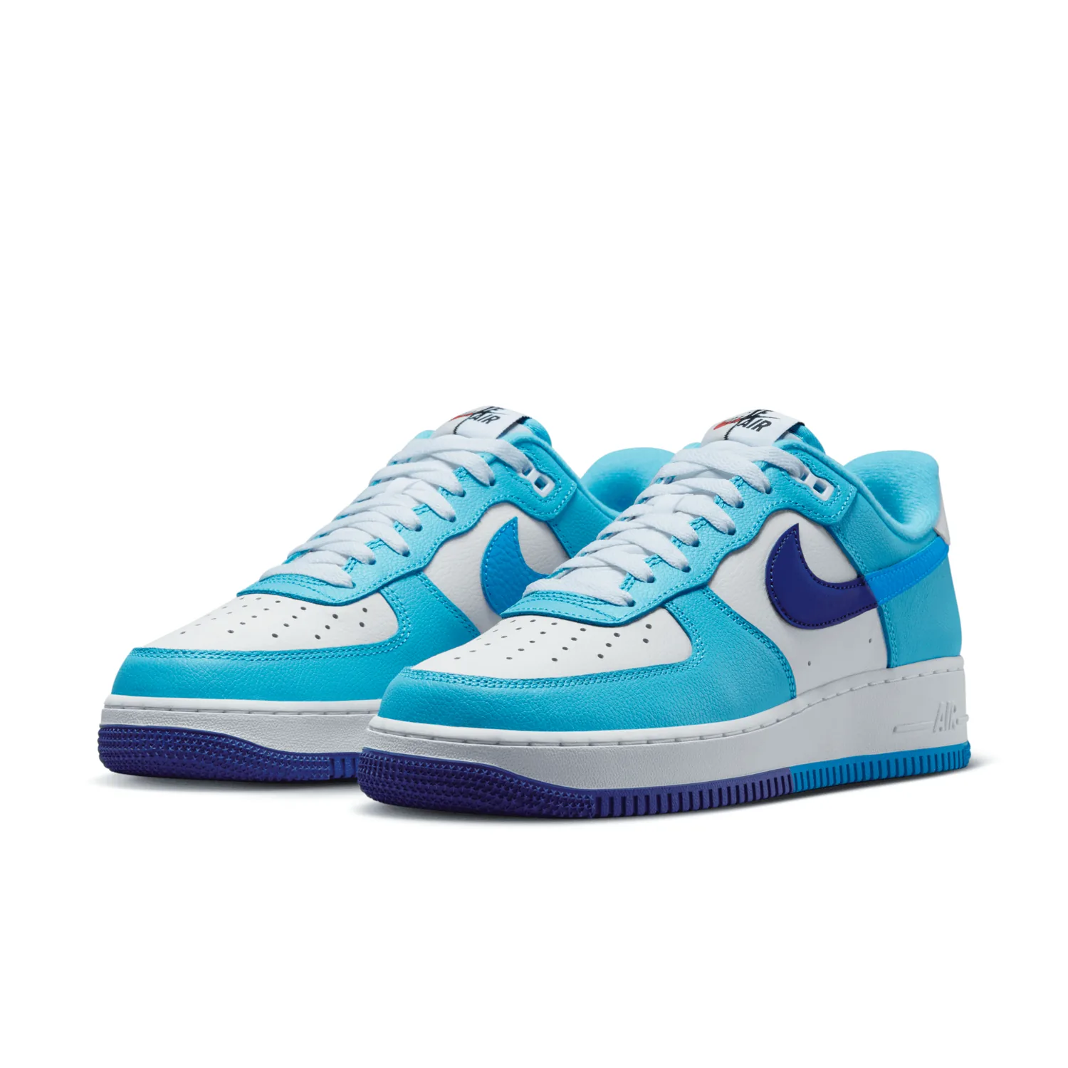 Nike Air Force 1 Low Split Light Photo Blue Deep Royal Blue image 5
