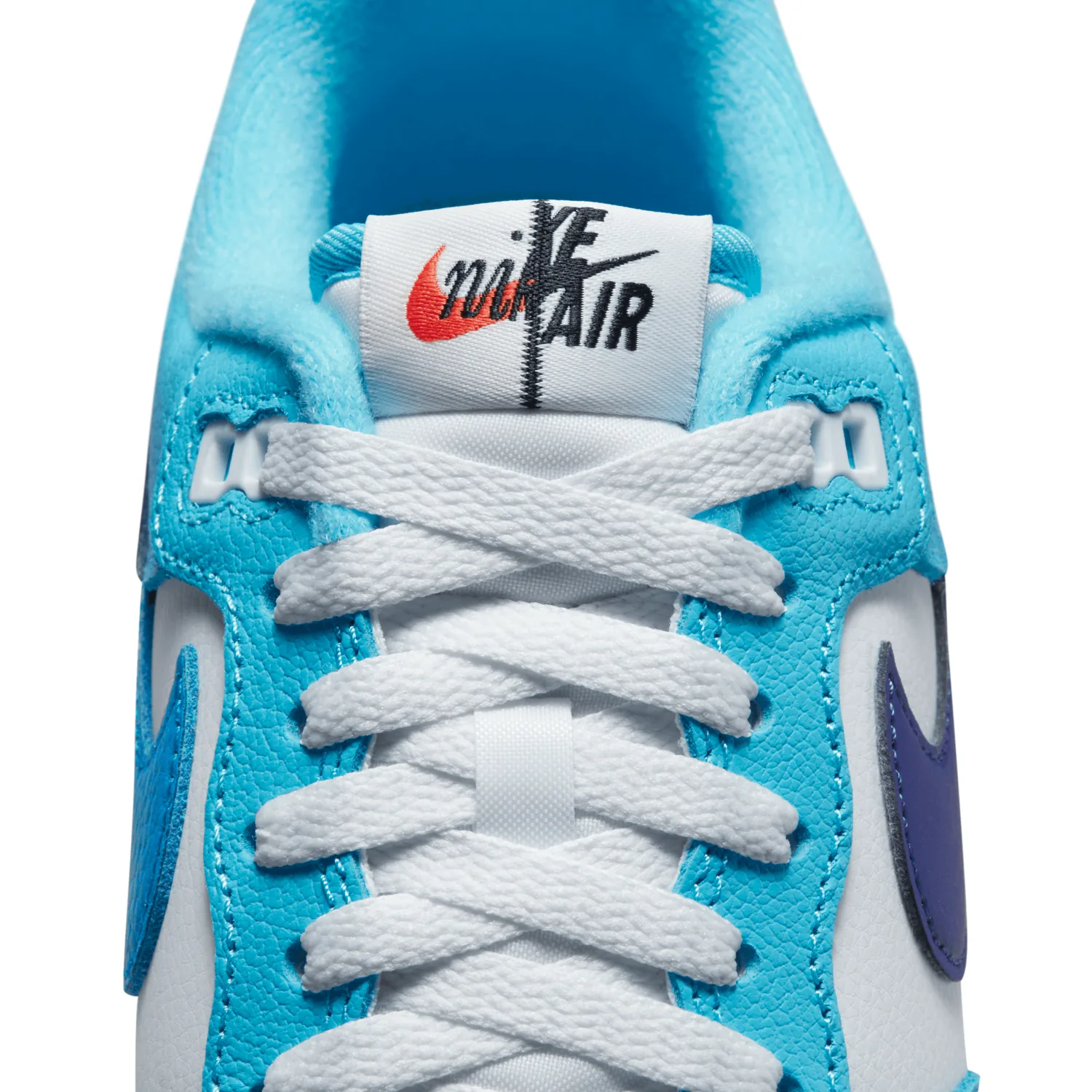 Nike Air Force 1 Low Split Light Photo Blue Deep Royal Blue image 7