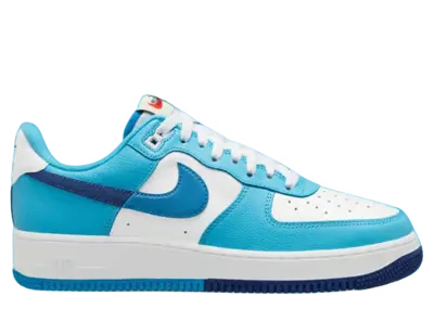 Nike Air Force 1 Low Split Light Photo Blue Deep Royal Blue