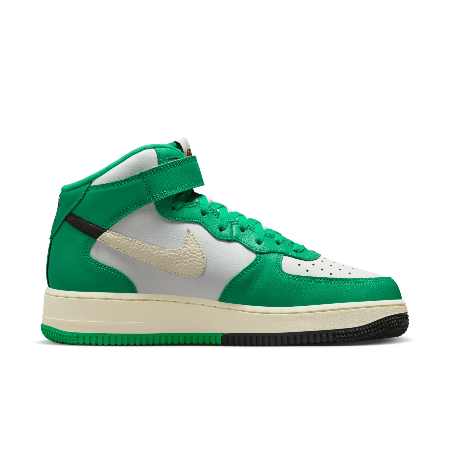 Nike Air Force 1 Mid Split Summit White Stadium Green image 3